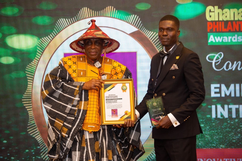 Eminence Lead International wins Innovative Ecosystem Builder award at 4th Ghana Philanthropy Awards
