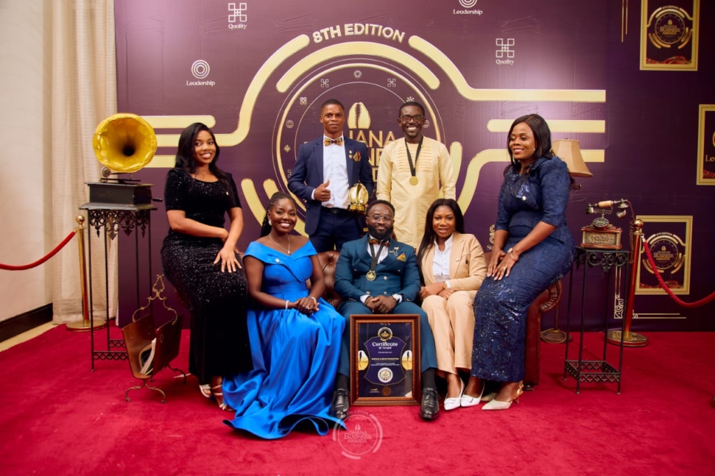 Sustain-A-Bean Foundation honoured with Community Impact Award at 8th Ghana Business Awards