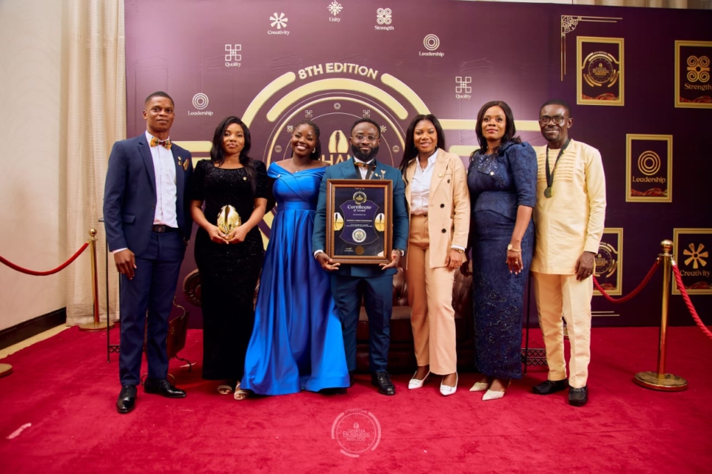 Sustain-A-Bean Foundation honoured with Community Impact Award at 8th Ghana Business Awards