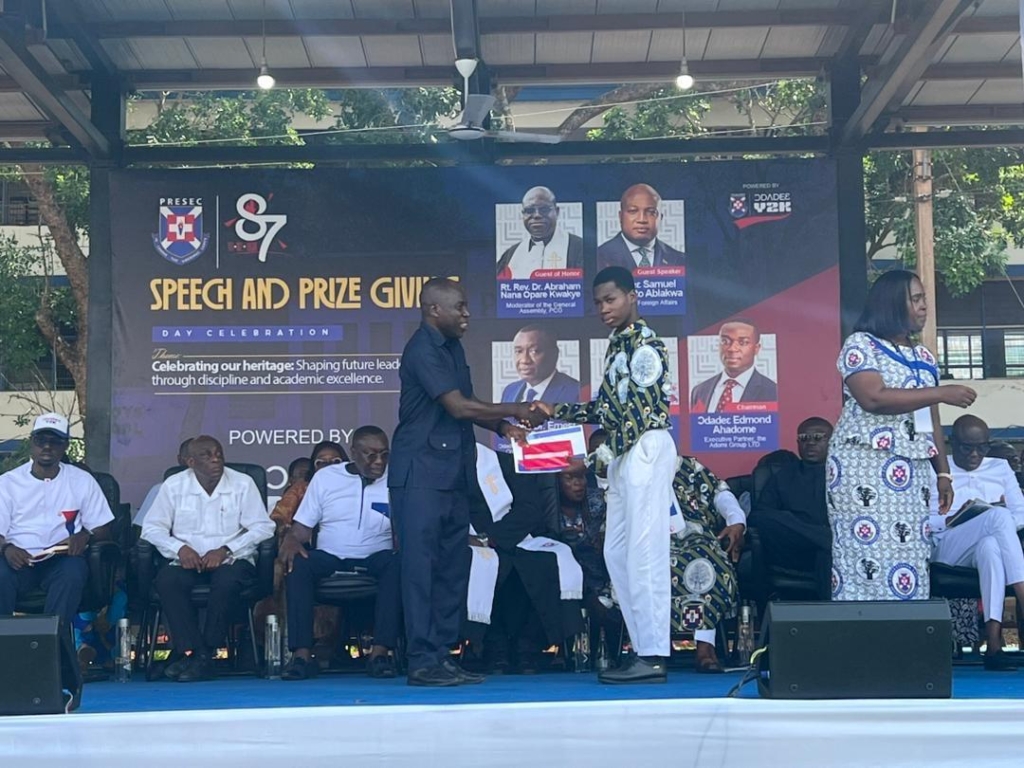 Photos: PRESEC's 87th Speech & Prize-Giving Day spearheaded 2000 year group Photos: PRESEC's 87th Speech & Prize-Giving Day spearheaded 2000 year group