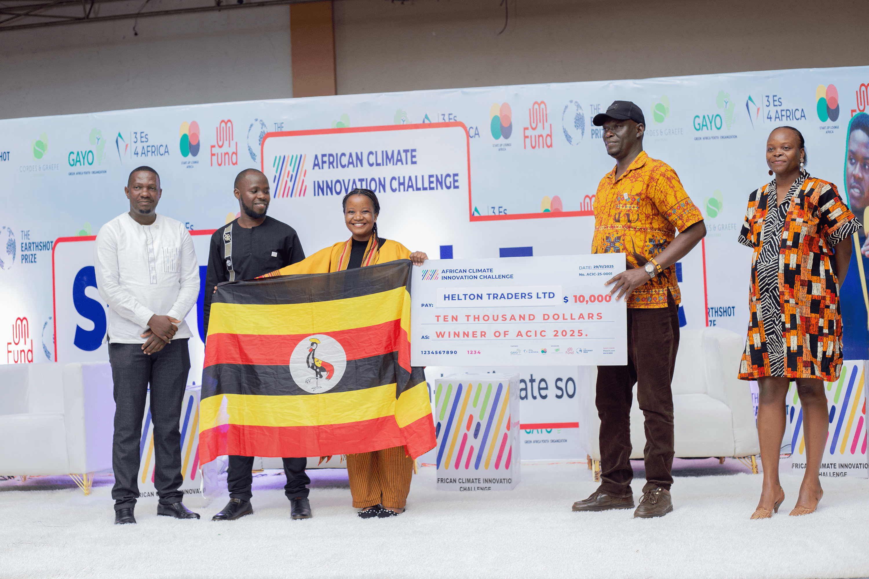 Five young entrepreneurs across Africa win 2025 African Climate Innovation Challenge Five young entrepreneurs across Africa win 2025 African Climate Innovation Challenge