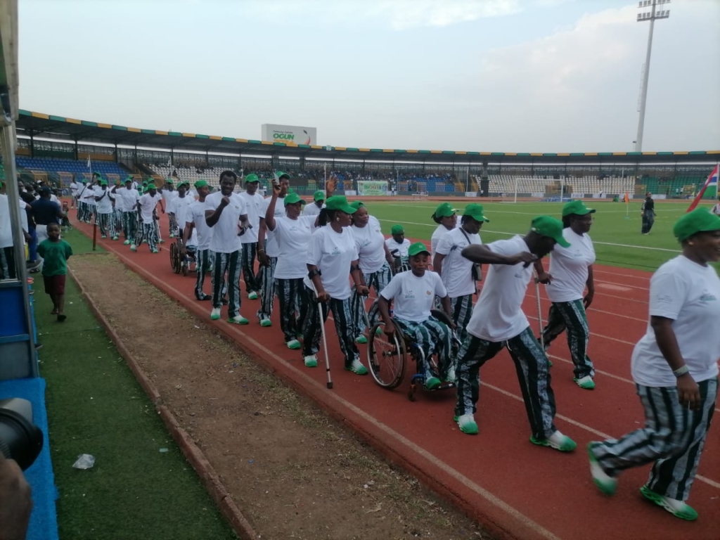 Historic West Africa Para Games open in style at MKO Abiola Stadium