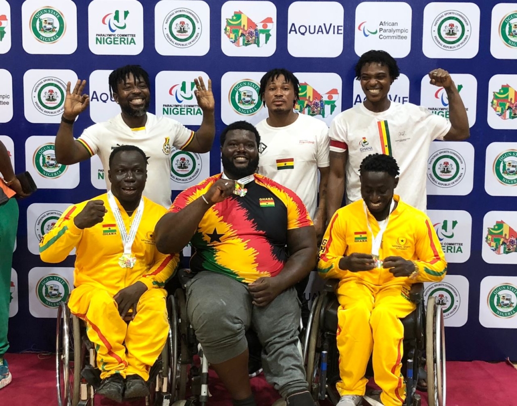 Day 3: Team Ghana bags eight medals at West Africa Para Games Team Ghana, Powerlifting
