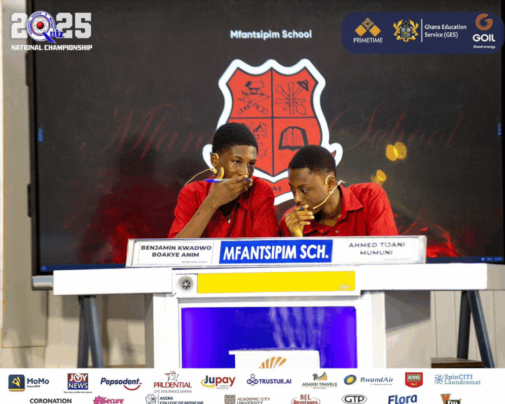 NSMQ 2025: Mfantsipim School inch closer to back-to-back glory after dominant semifinal win over GSTS and Mankranso SHS NSMQ 2025: Mfantsipim School inch closer to back-to-back glory after dominant semifinal win over GSTS and Mankranso SHS