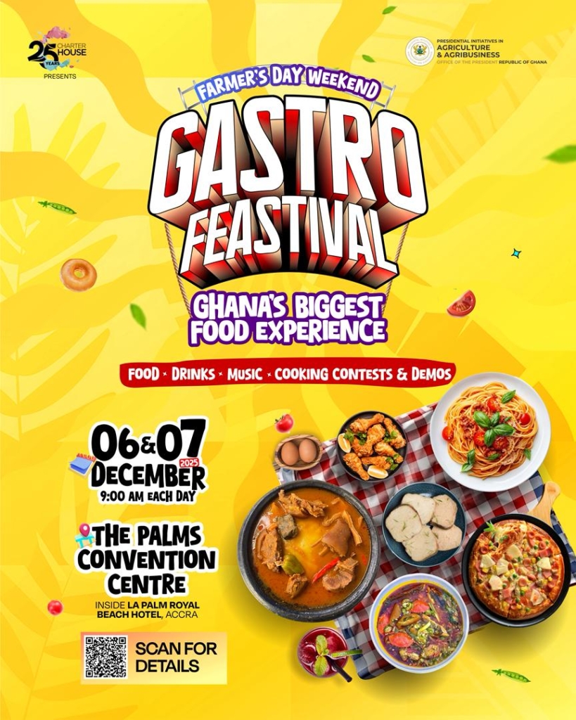 Ghana’s culinary landscape set for a bold transformation as Charterhouse unveils the first-ever “Gastro Feastival”