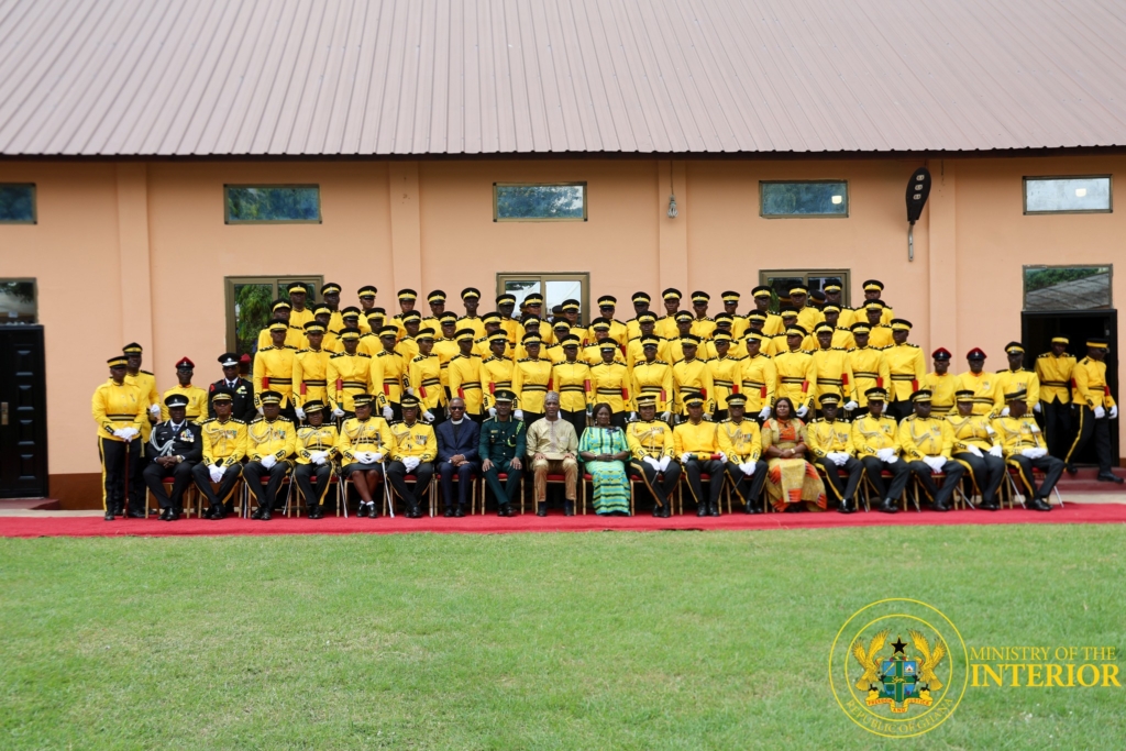 Photos: Vice President, Interior Minister commission new Ghana Prisons officer cadets
