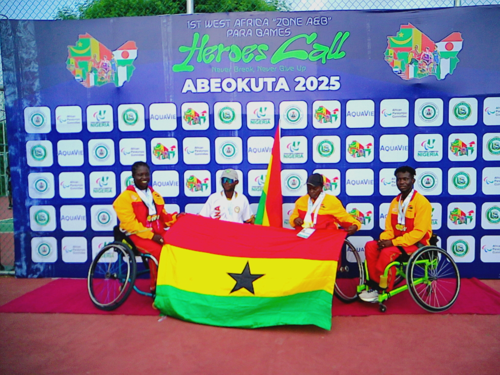 Day 5: Team Ghana makes history in Sitting Volleyball, dominates Wheelchair Tennis