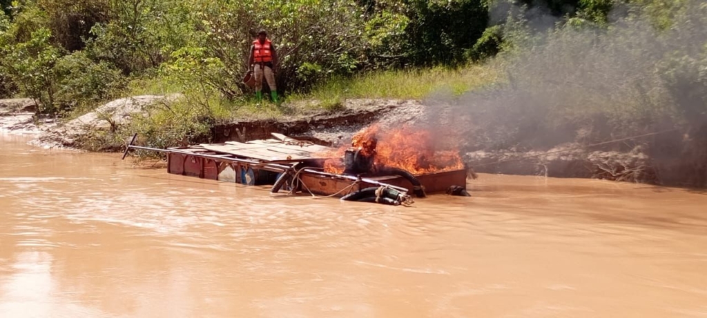 Concerned Small-Scale Miners record progress in clearing River Offin of illegal mining Concerned Small-Scale Miners record progress in clearing River Offin of illegal mining