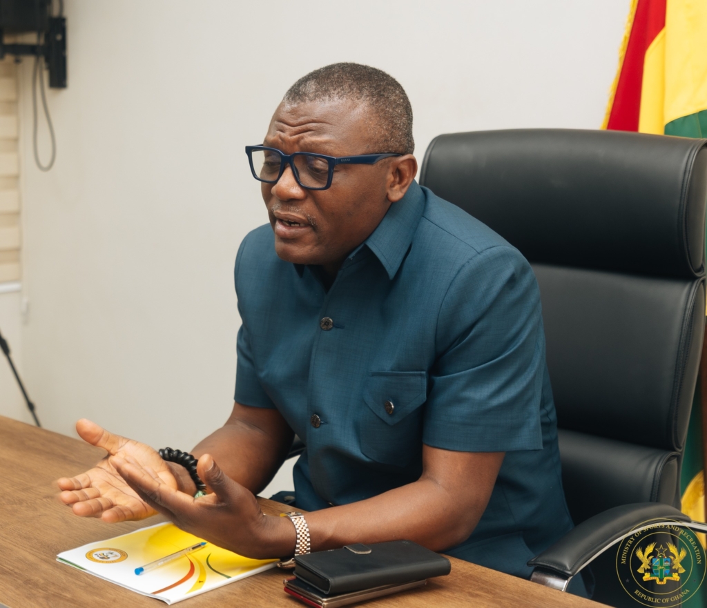 Sports Minister Kofi Adams