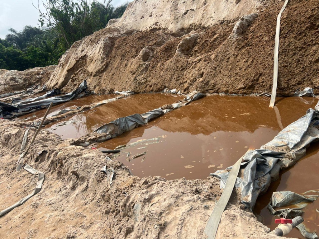 Galamsey: NAIMOS arrests foreign nationals, cleans up Birim River