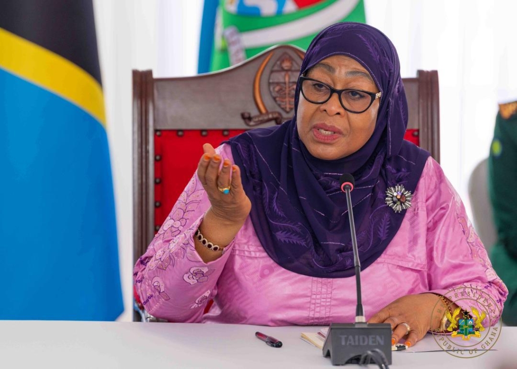 Photos: President Mahama meets Tanzania President Suluhu Hassan Photos: President Mahama meets Tanzania President Suluhu Hassan