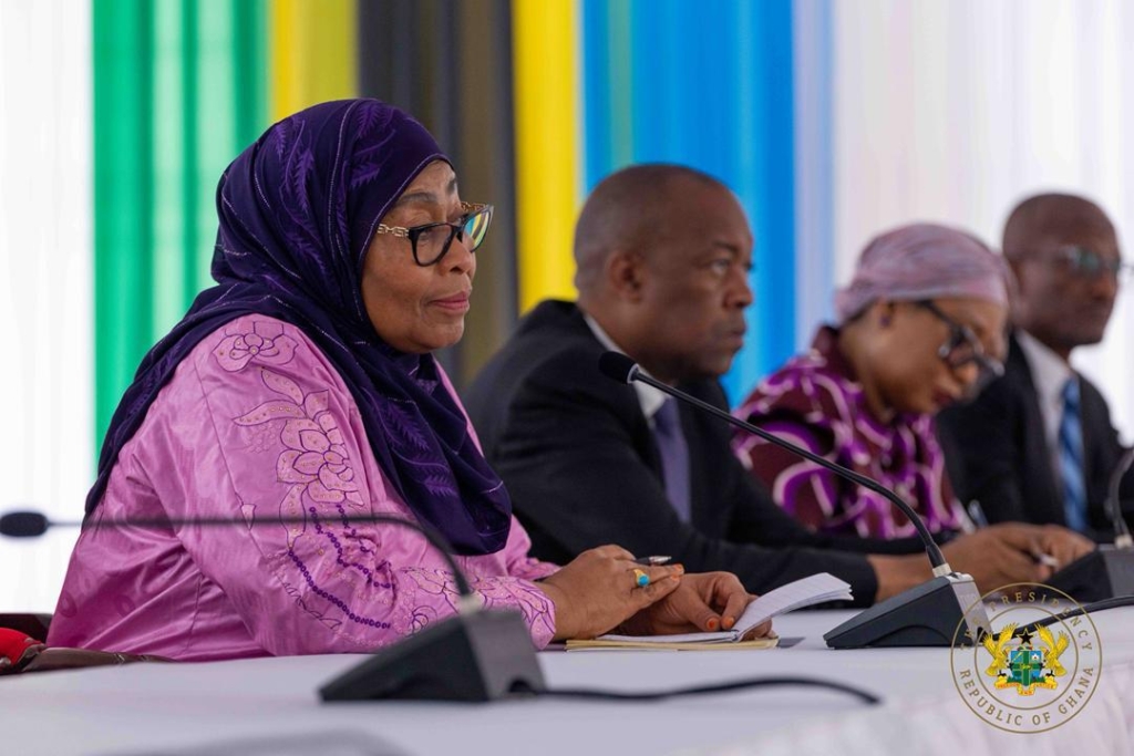 Photos: President Mahama meets Tanzania President Suluhu Hassan Photos: President Mahama meets Tanzania President Suluhu Hassan
