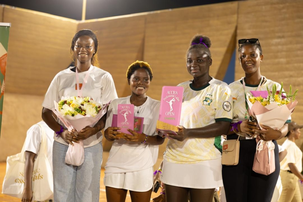 Accra Professional Ladies Open ends with Coulibaly crowned champion
