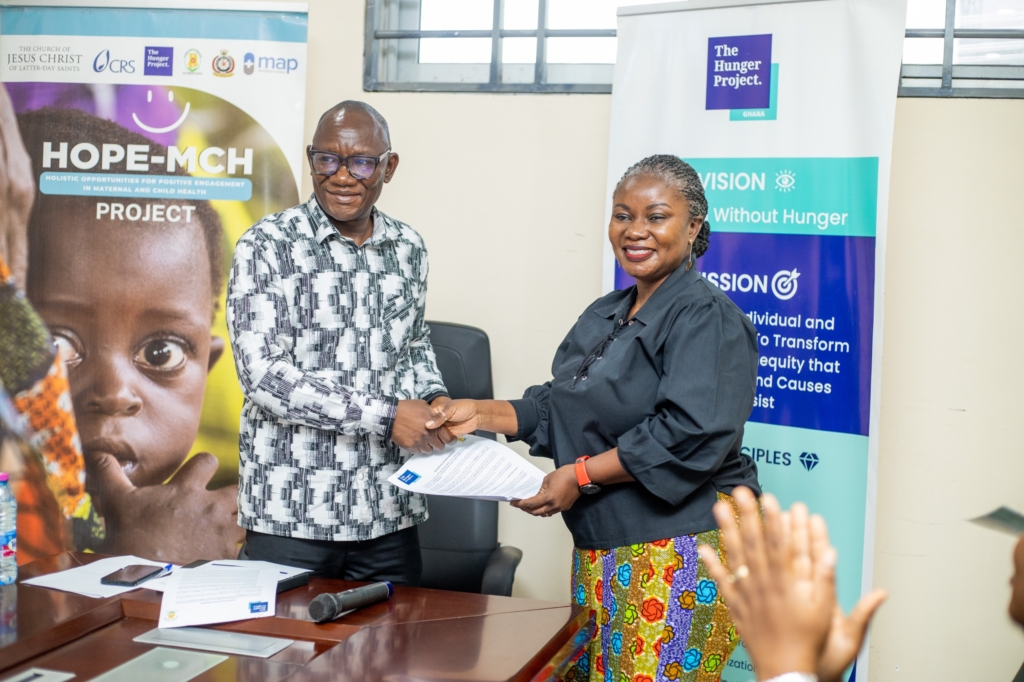 The Hunger Project-Ghana hands over motorcycles to GHS to strengthen maternal and child healthcare