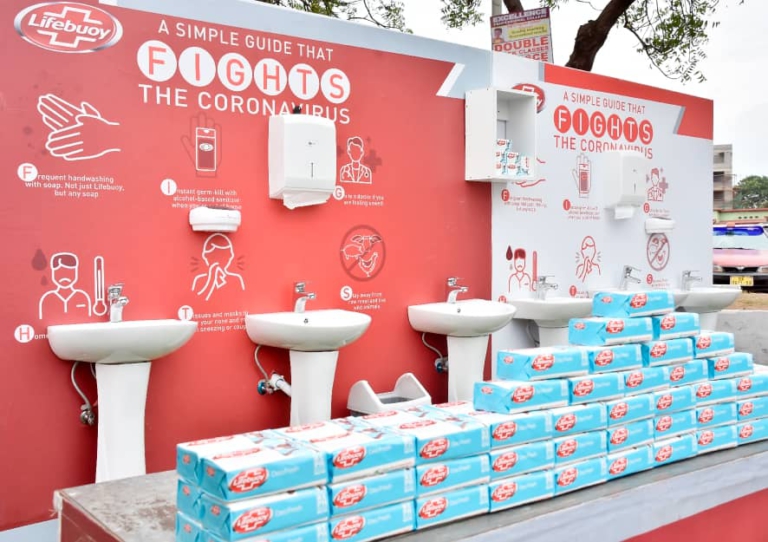 Unilever Ghana increases handwashing awareness with Lifebuoy at bus