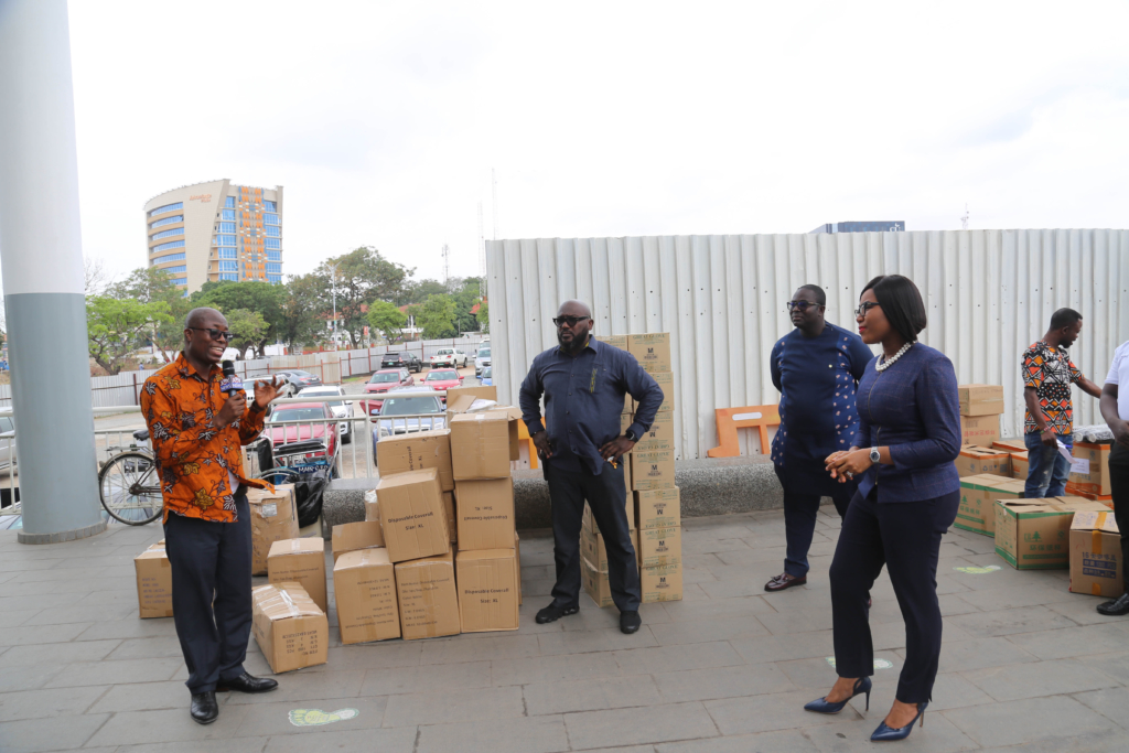 Aker Energy donates personal protective supplies worth ₵195,000 to Ridge hospital