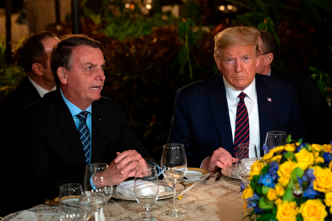 Brazil President Jair Bolsonaro tests positive for coronavirus days after Trump meeting