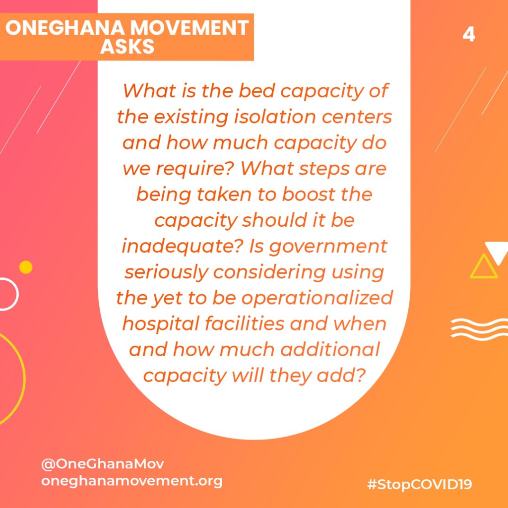 One Ghana Movement questions government’s preparedness to fight coronavirus One Ghana Movement questions government’s preparedness to fight coronavirus