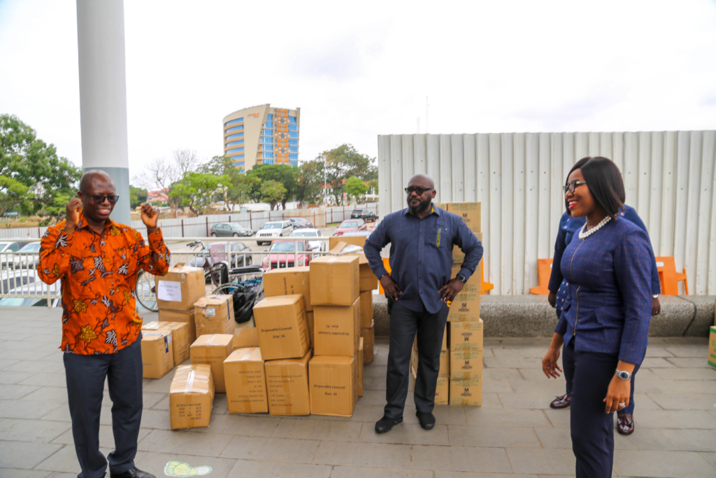 Aker Energy donates personal protective supplies worth ₵195,000 to Ridge hospital