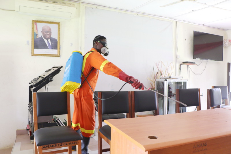 War against bedbugs in senior high schools takes off in Ashanti Region