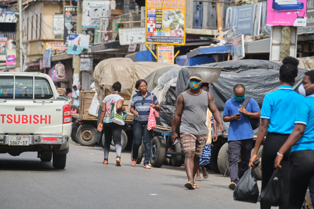 Pictures from Accra after lockdown