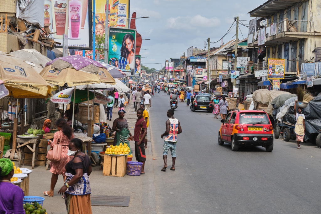 Pictures from Accra after lockdown