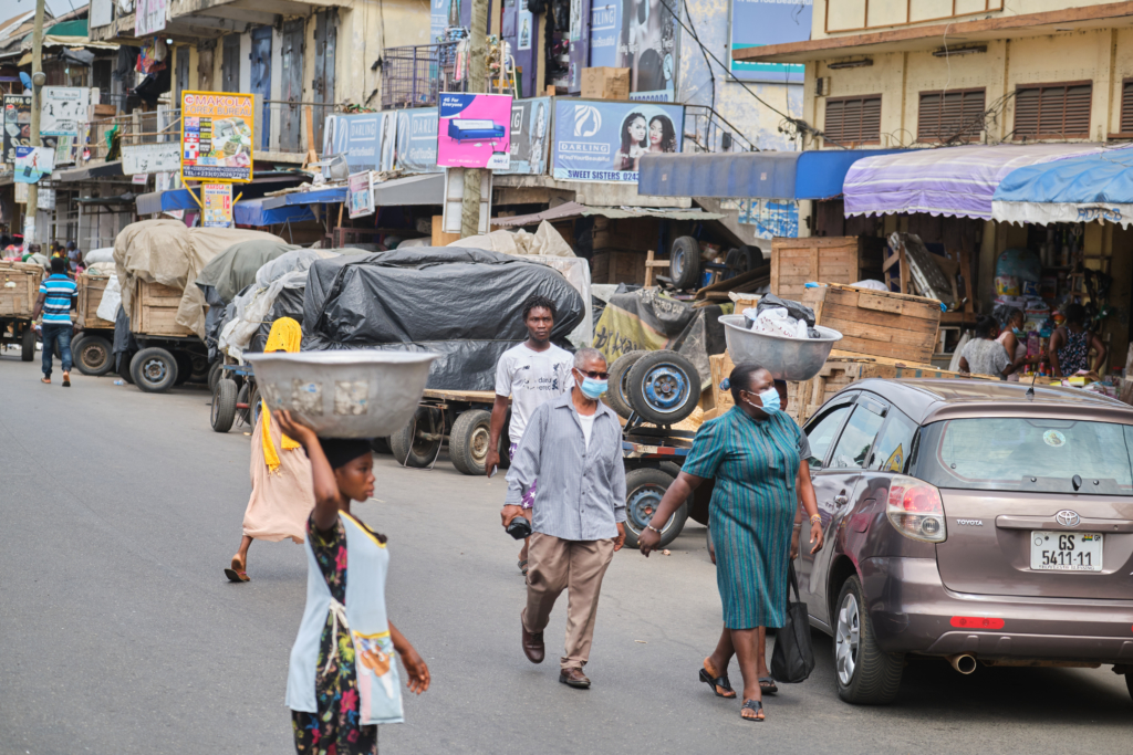 Pictures from Accra after lockdown