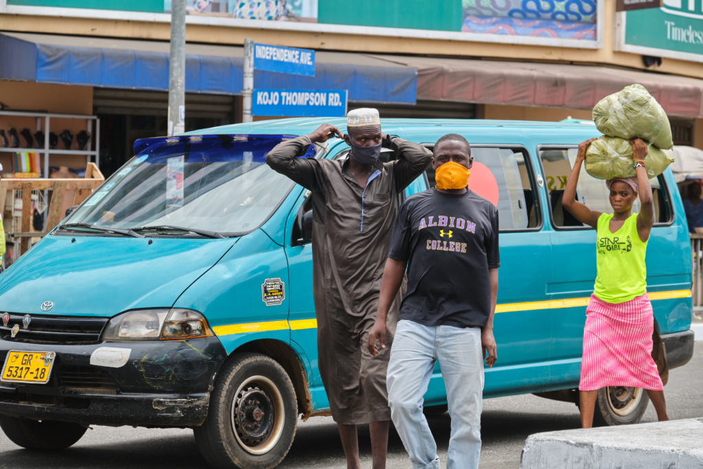 Pictures from Accra after lockdown