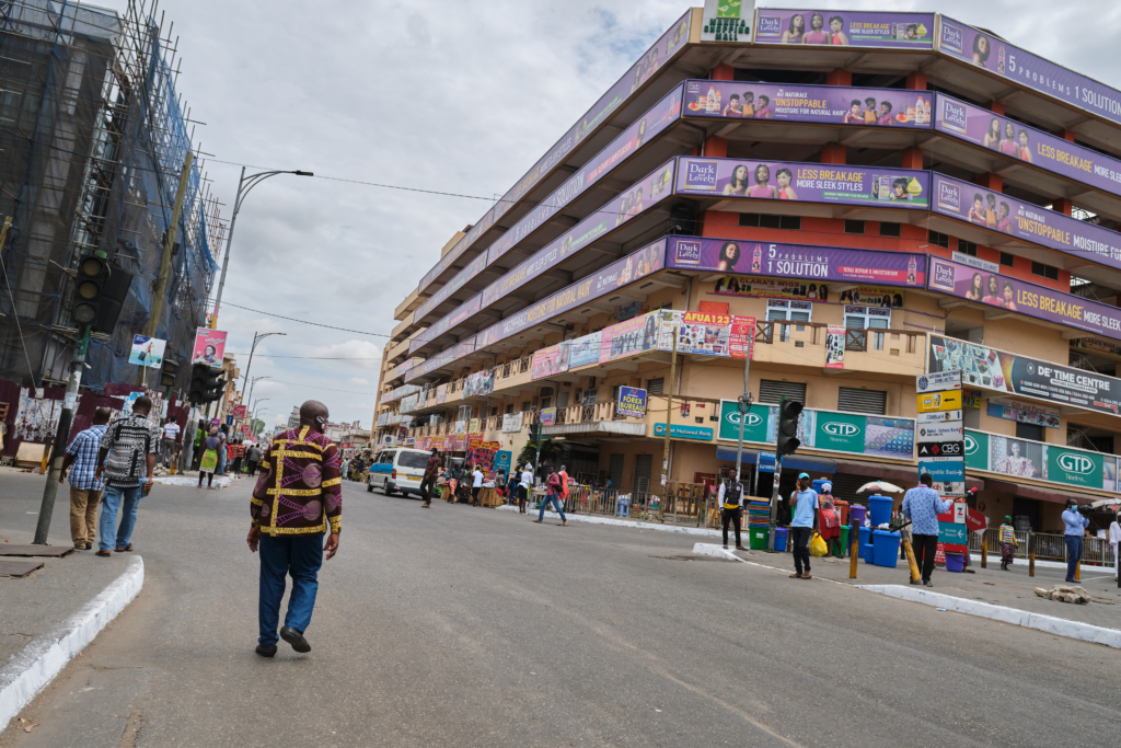 Pictures from Accra after lockdown