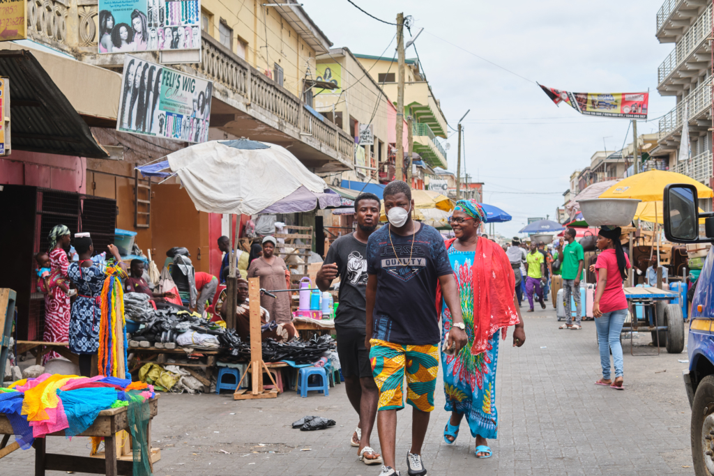 Pictures from Accra after lockdown