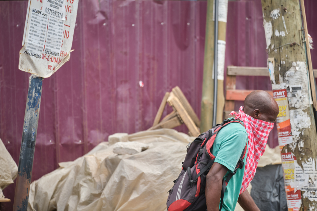 Pictures from Accra after lockdown