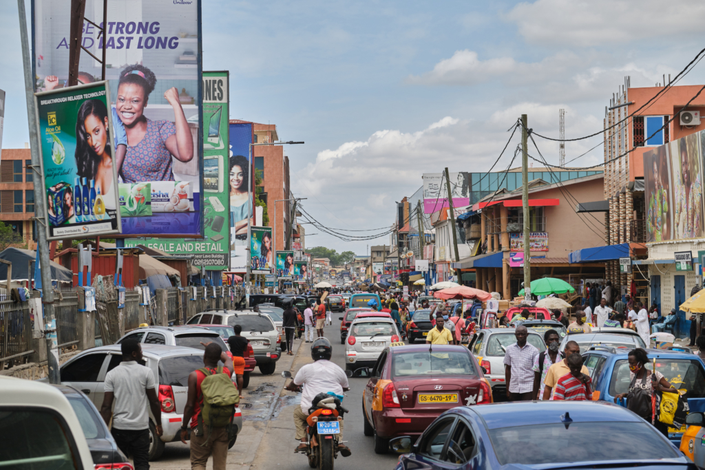 Pictures from Accra after lockdown