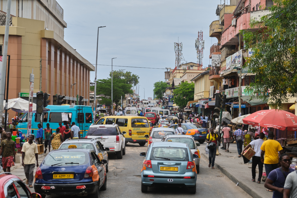 Pictures from Accra after lockdown