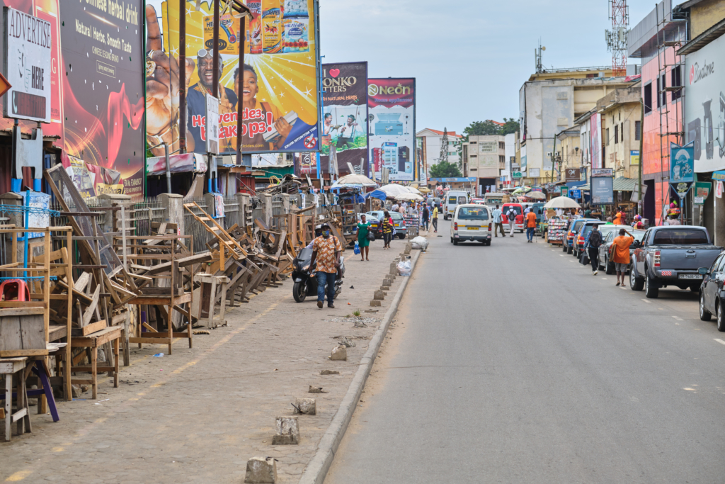 Pictures from Accra after lockdown