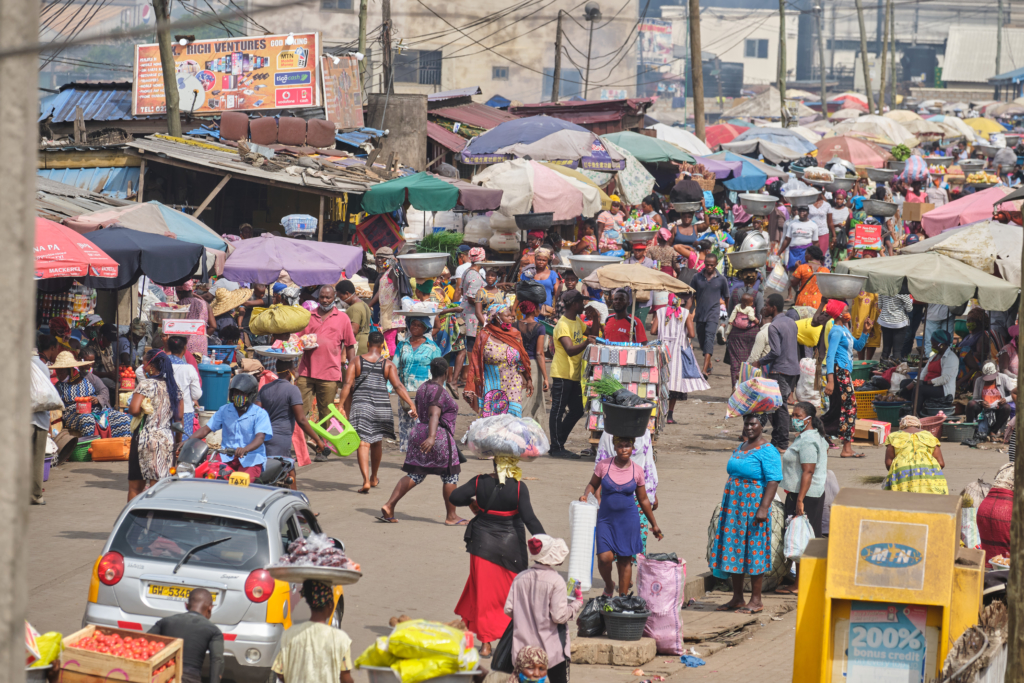 Traders at CMB flout social distancing rules