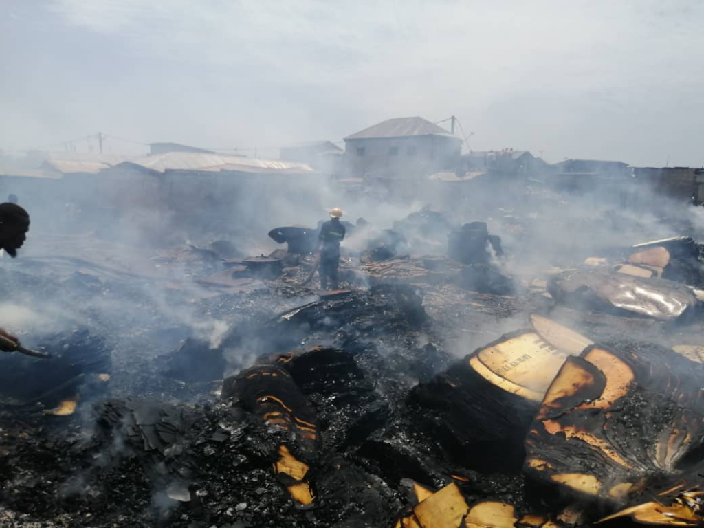 Over 800 slum dwellers homeless as fire engulfs parts of Old Fadama