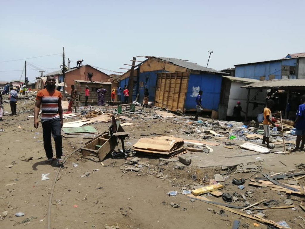 Minority condemns 'inhumane' demolition at Old Fadama by AMA