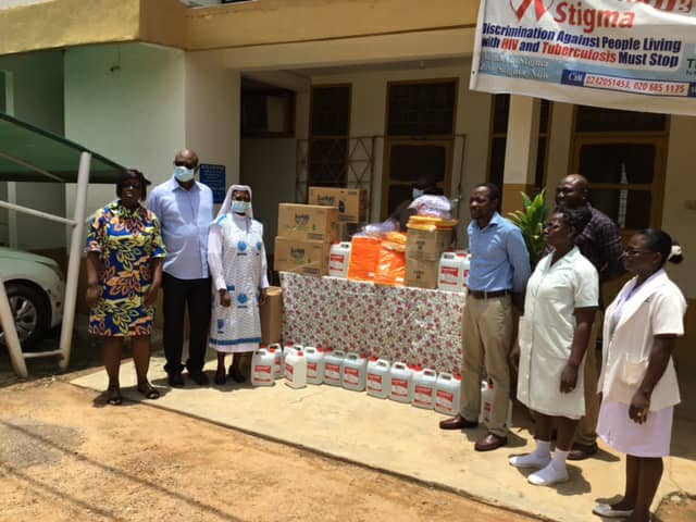 Kojo Bonsu donates to support coronavirus fight in Offinso