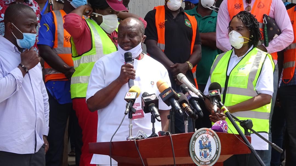 Sanitation Ministry and AMA begin 3-day 'massive' clean-up of Accra and Kumasi