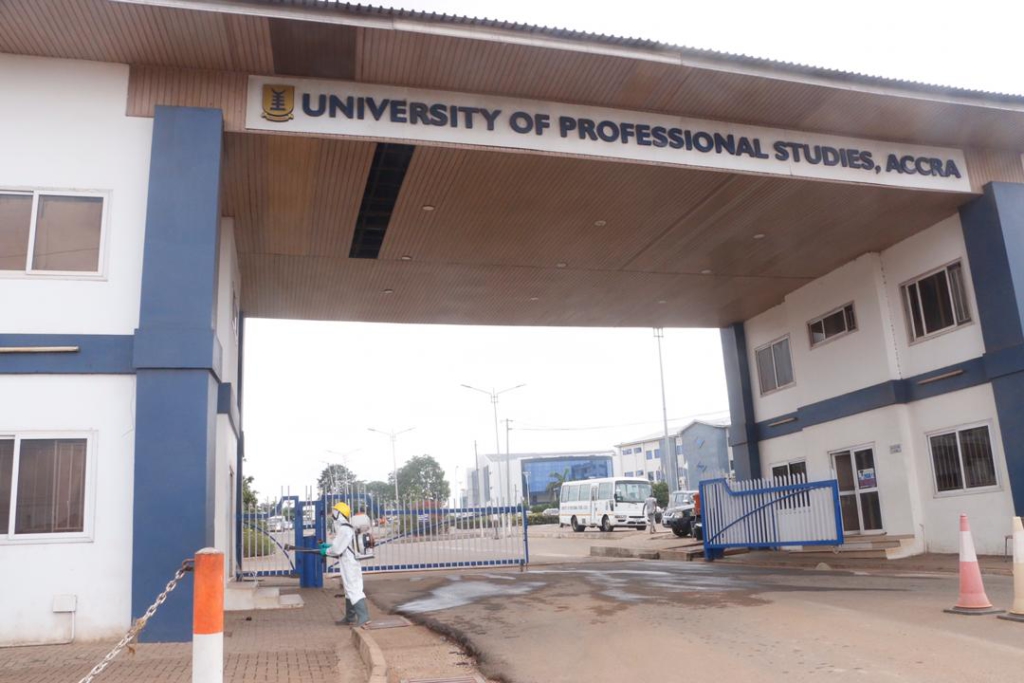 Zoomlion disinfects University of Ghana, UPSA to support fight against Covid-19