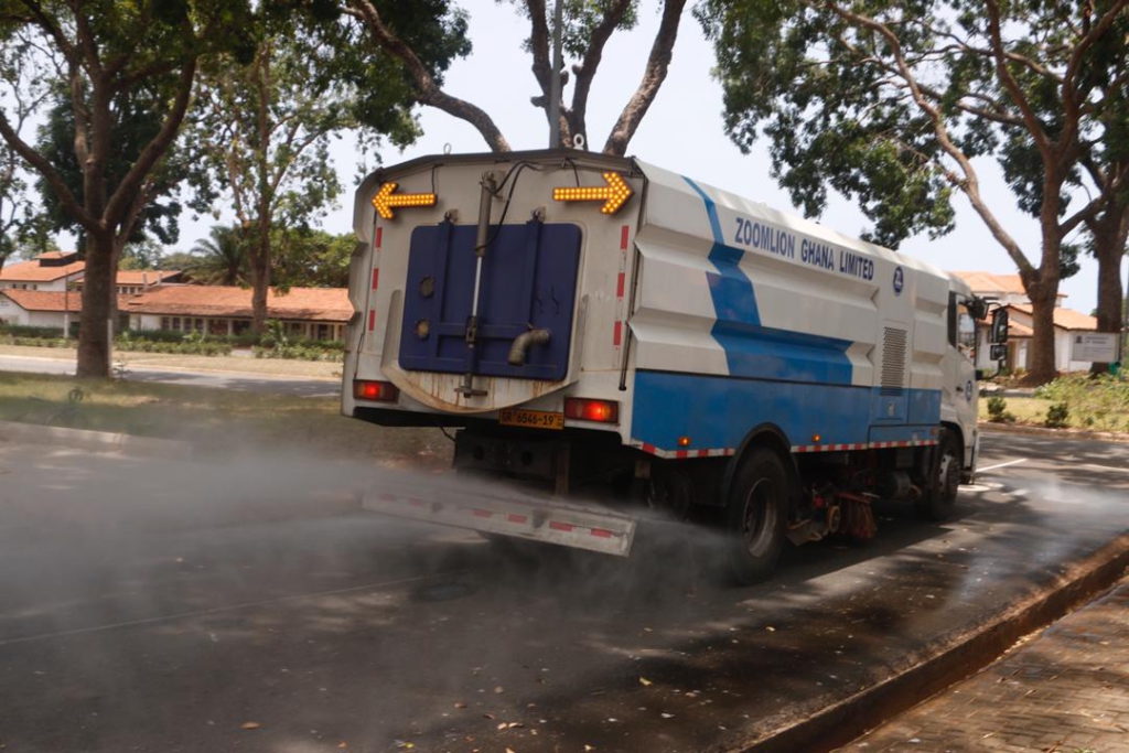 Zoomlion disinfects University of Ghana, UPSA to support fight against Covid-19 Zoomlion disinfects University of Ghana, UPSA to support fight against Covid-19