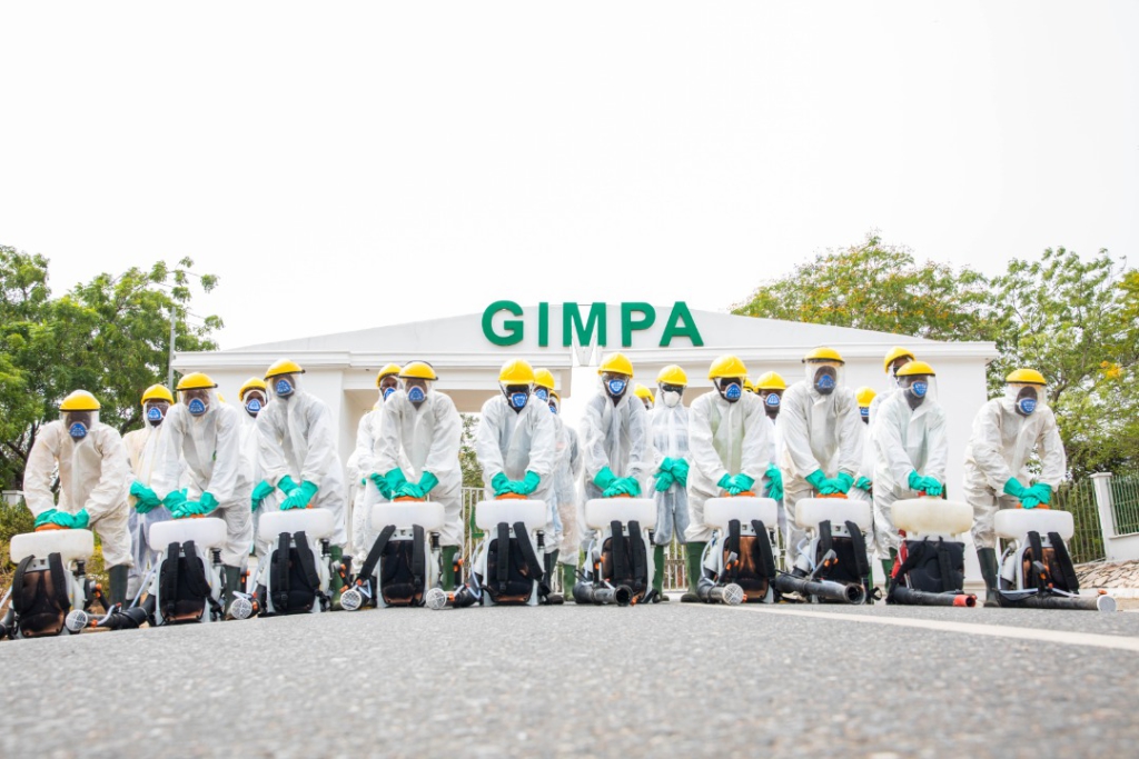 GIMPA benefits from Zoomlion’s disinfection exercise