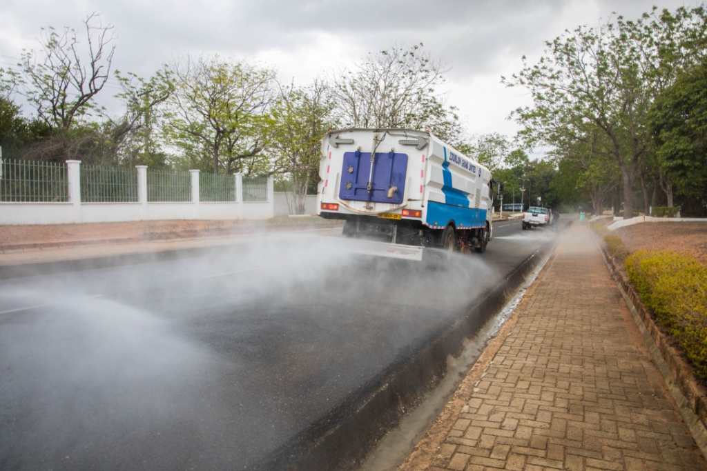 GIMPA benefits from Zoomlion’s disinfection exercise