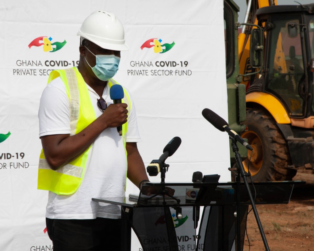 Akufo-Addo commends Ghana Covid-19 Private Sector Fund for 100-bed treatment and isolation facility