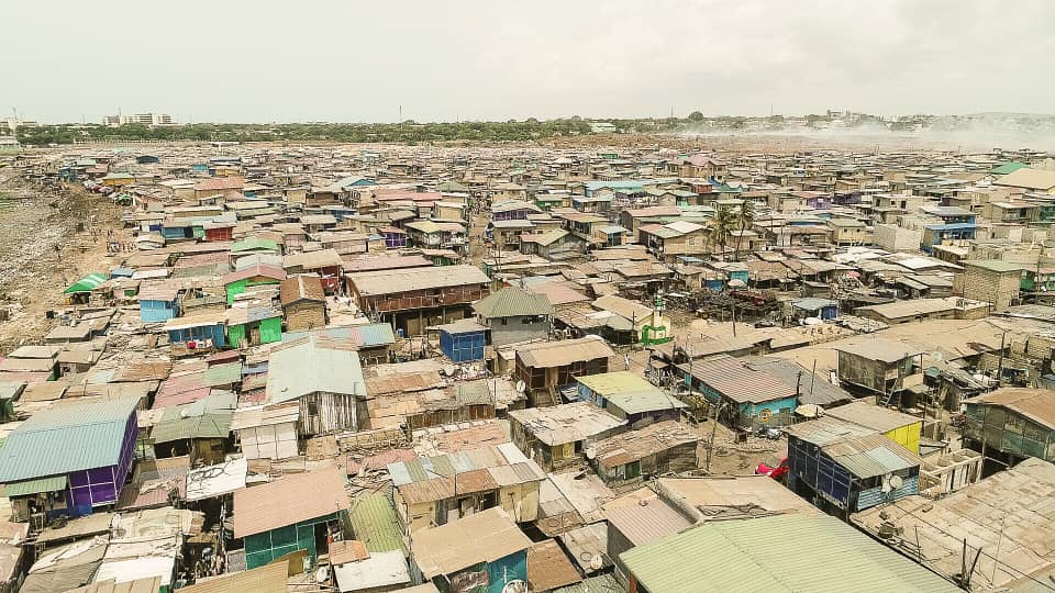 Inside Ghana’s biggest slum residents lean on hope to bear Covid-19