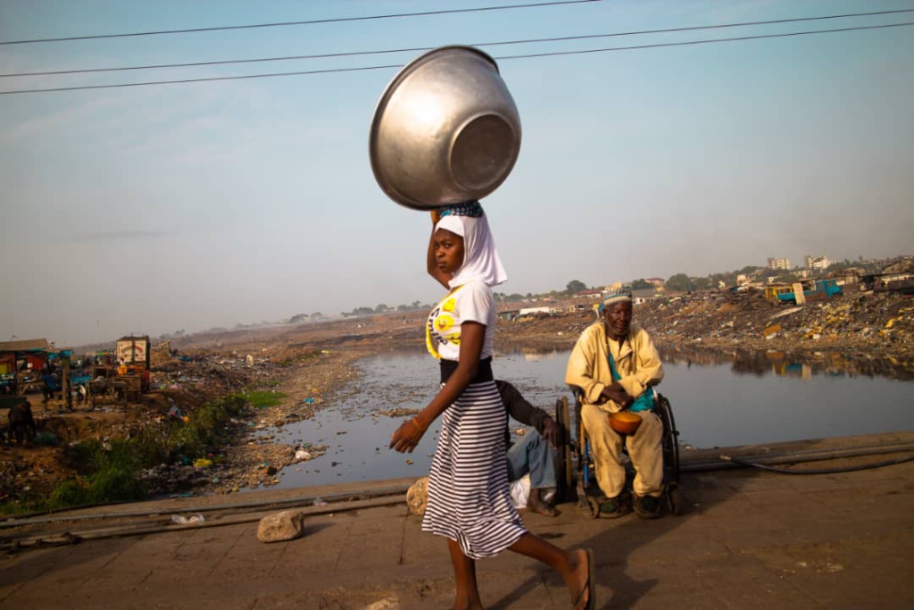 Inside Ghana’s biggest slum residents lean on hope to bear Covid-19