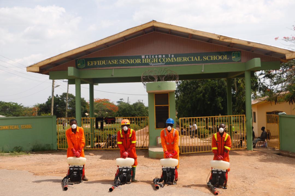 GES, Zoomlion step up fumigation of senior high schools in Ashanti Region