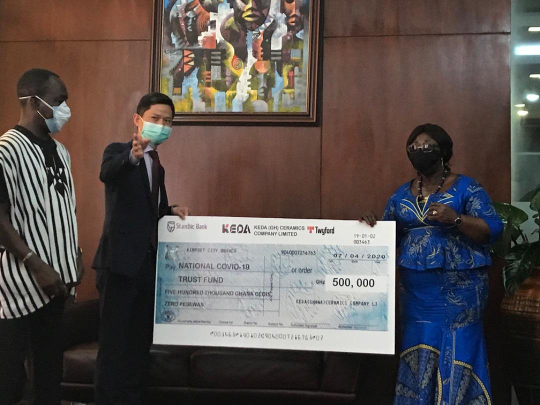 Sunda International, others donate GH¢1.1m, PPEs to Covid19 Fund