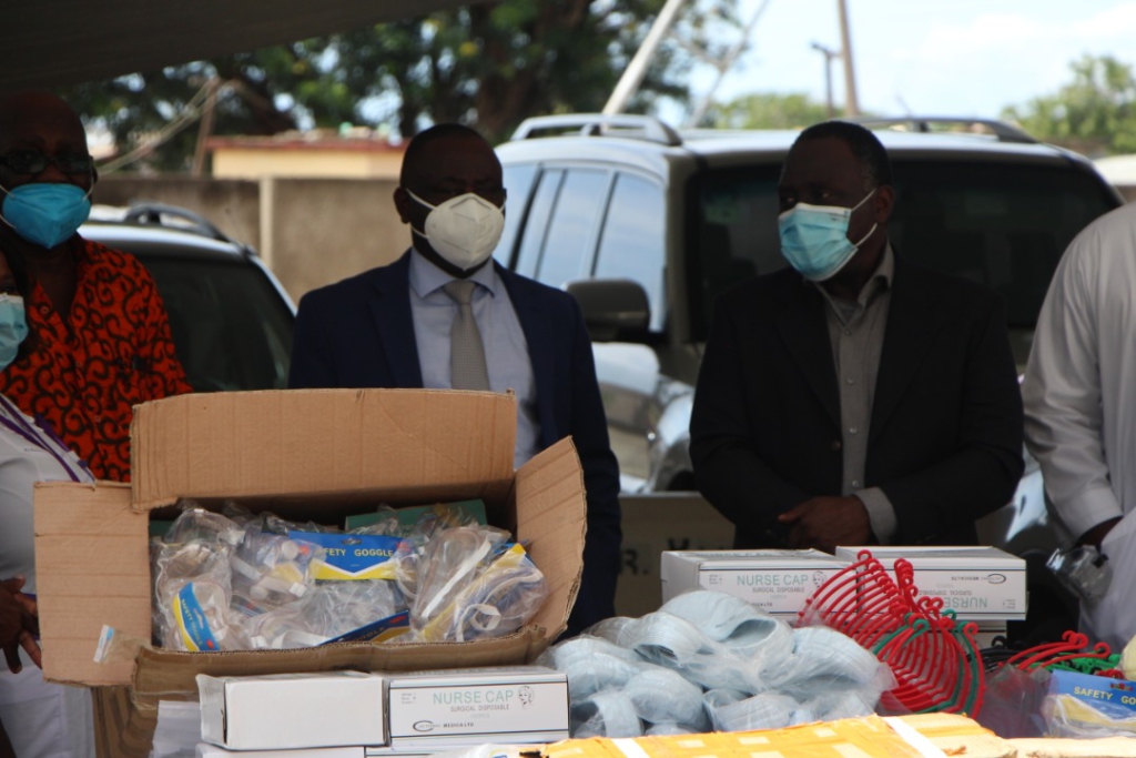 Ghana Upstream Petroleum Chamber donates PPEs to Korle-Bu Teaching Hospital