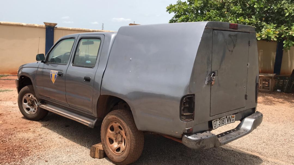 Police officer wounded as bullion van was robbed on Techiman-Sunyani road